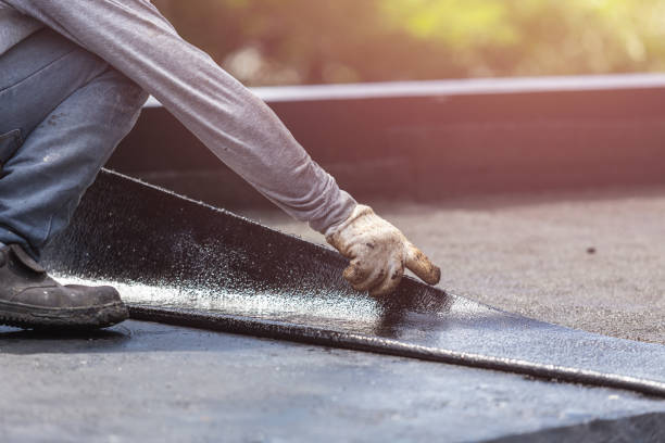 Professional Crawl Space Encapsulation technician working in Owens Cross Roads, AL
